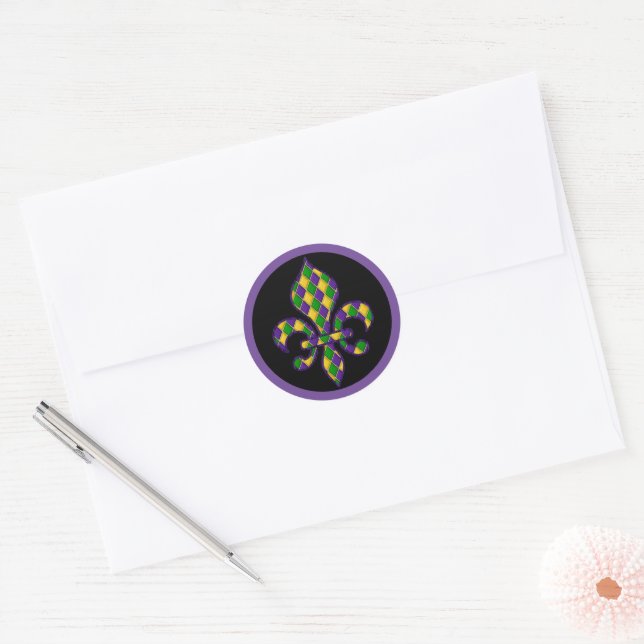 Mardi Gras Sticker (Umschlag)