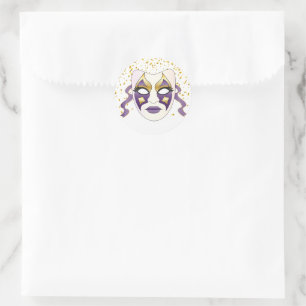 Mardi Gras Sticker