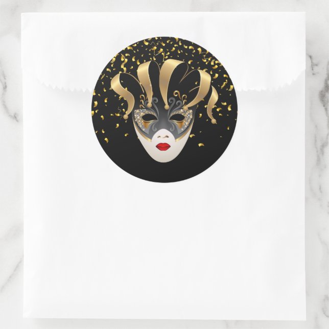 Mardi Gras Sticker (Tasche)