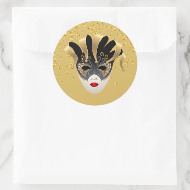 Mardi Gras Sticker (Tasche)