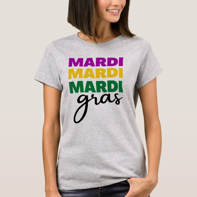 Mardi Gras T-Shirt (Vorderseite)