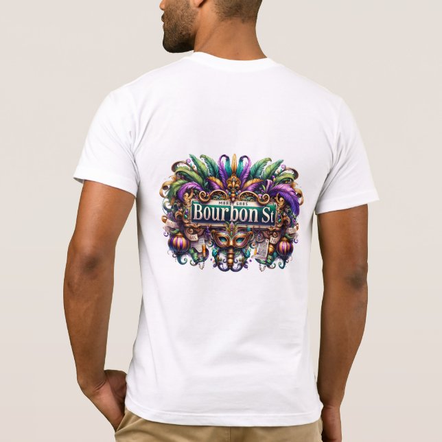 Mardi Gras T-Shirt (Rückseite)