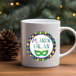 Mardi Gras Tasse
