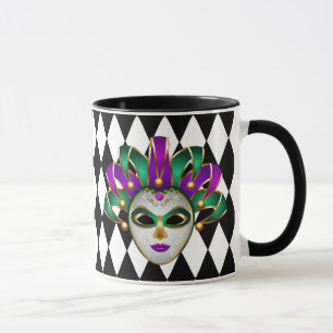 Mardi Gras Tasse