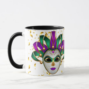 Mardi Gras Tasse Lasse die Rolle der guten Zeiten