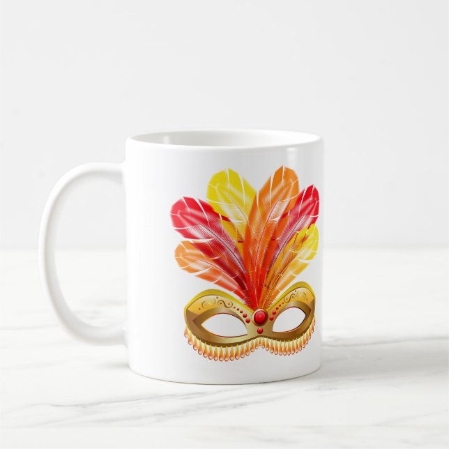 Mardi Gras Tasse Lasse die Rolle der guten Zeiten (Links)