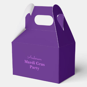 Mardi Gras-Themen-Partygeschenkbox Geschenkschachtel