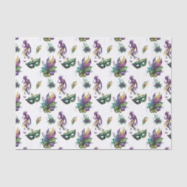 Mardi Gras Tissue Paper Seidenpapier