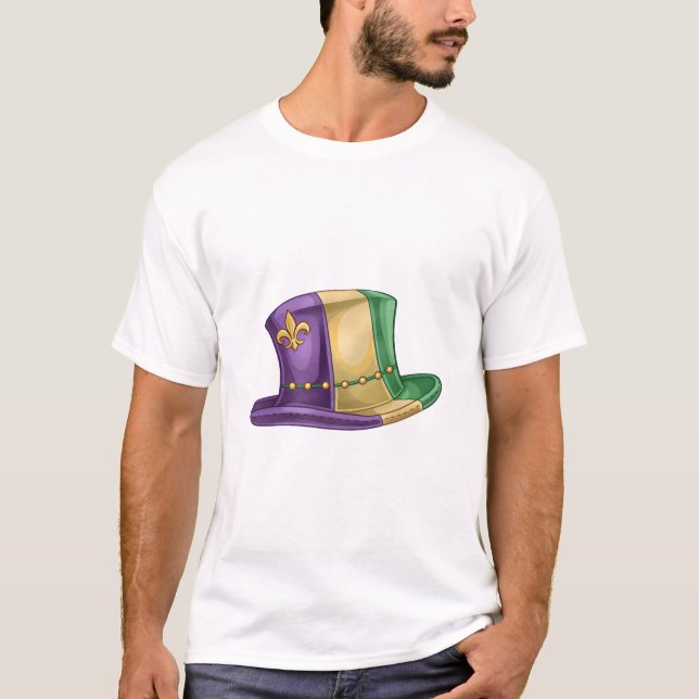 Mardi Gras Top Hat Illustration  (Vorderseite)