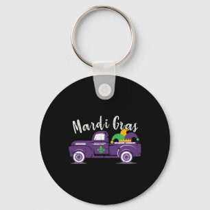 Mardi Gras Truck - Funny Mardi Gras Gift Schlüsselanhänger