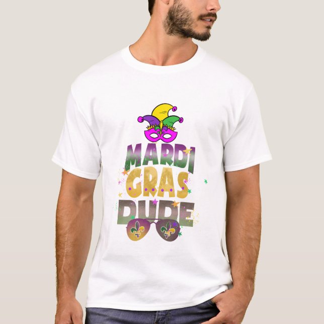Mardi Gras Typ T - Shirt (Vorderseite)