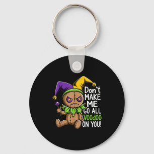 Mardi Gras Umzug Stitch Voodoo-Puppe Narr Gruselig Schlüsselanhänger