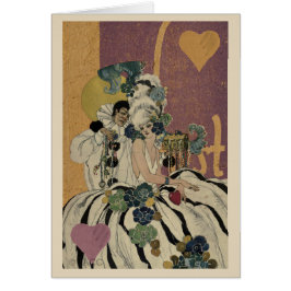 Mardi Gras Valentine Couple