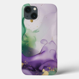 Mardi Gras Vibes Watercolor Inck Case-Mate iPhone Hülle