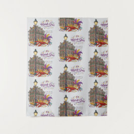 Mardi Gras Wandteppich