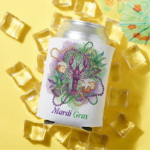 Mardi Gras Wasserfarben-Feier
