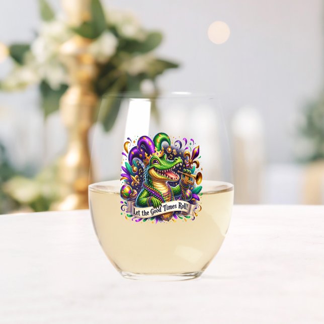 Mardi Gras Weinglas Ohne Stiel (Insitu (Hochzeit))