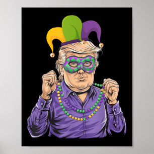 Mardi Gras wieder groß Spaß Mardi Gras Men Wom Poster