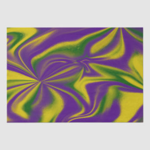 Mardi Gras Wirbel Seidenpapier