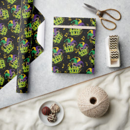 Mardi Gras Wrapping Paper Geschenkpapier