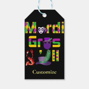 Mardi Gras Y'all Thunder_Cove Geschenkanhänger