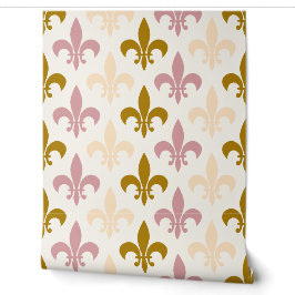  Mardi Gras yellow Baby pink &purple Tapete