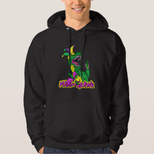 Mardi Grawr Dinosaur T Rex Kids Boys Kleinkind Hoodie