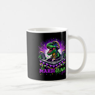 Mardi Grawr Trex Dino Dj Kostüm Kleinkind Kinder Kaffeetasse