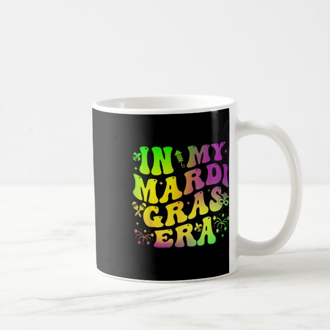 Mardi Grotto America Festival Moon and Stars Kaffeetasse (Rechts)