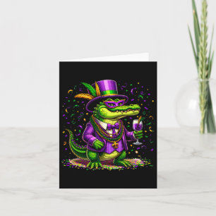 Mardigator Mardi Gras Alligator Kostüme Männer Fra Karte