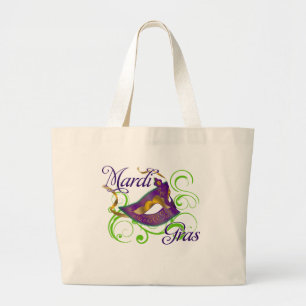 MardiGras Jumbo Stoffbeutel