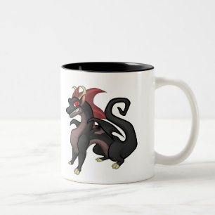 Marduk Drache-Tasse Zweifarbige Tasse