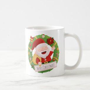 Mare Jolly Santa Claus Feu de Noël Wreath Mug