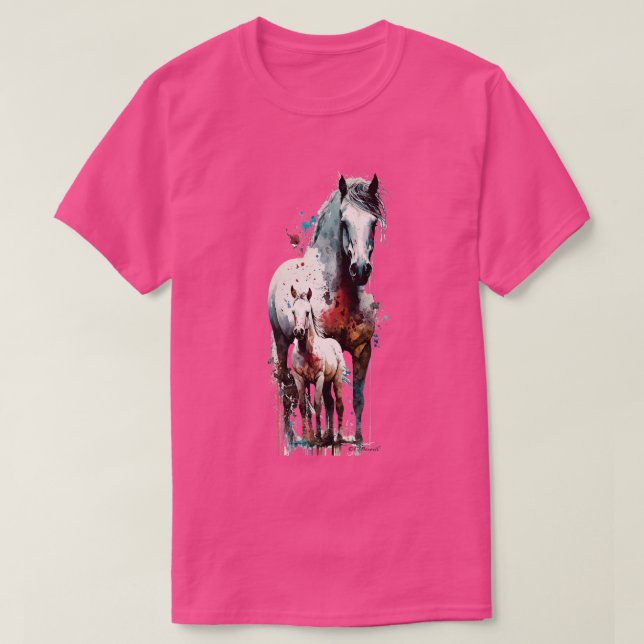 Mare und Colt T-Shirt (Design vorne)
