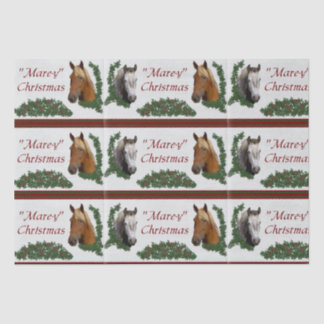 Mare-y Christmas Seidenpapier