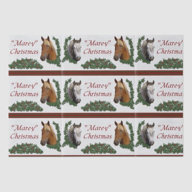 Mare-y Christmas Seidenpapier (Vorderseite)