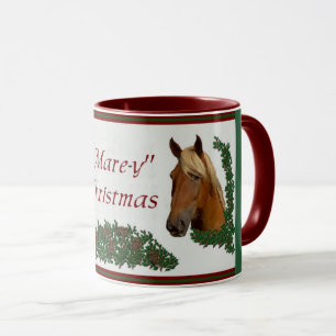 Mare-y Christmas Tasse