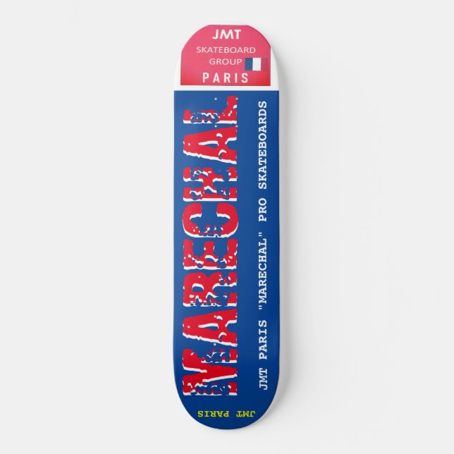 MARECHAL JMT PARIS 8 1/4" Skateboard Deck (Vorderseite)