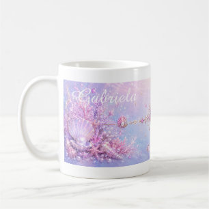 Mareena Magische Meerjungfrau Fantasy Editierbar Kaffeetasse