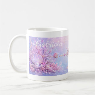 Mareena Magische Meerjungfrau Fantasy Editierbar Kaffeetasse