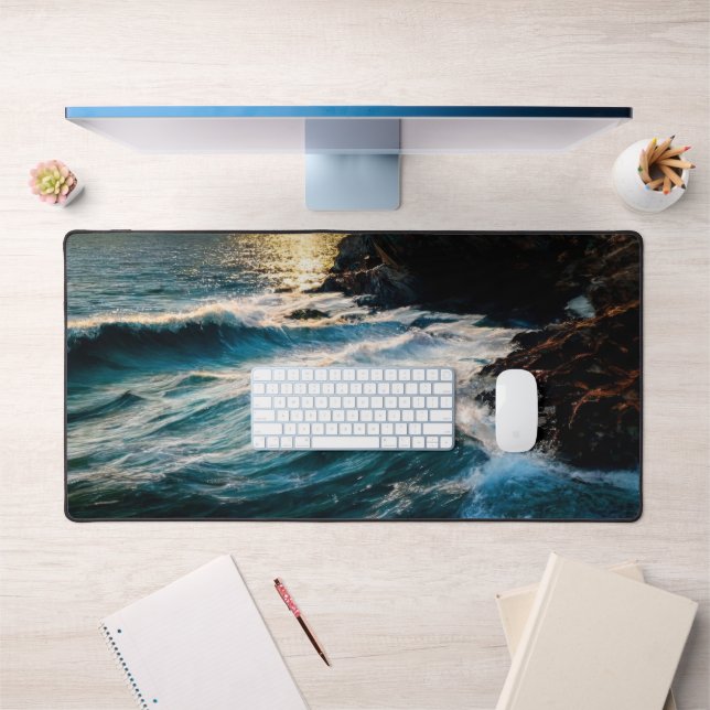 Marées dans le tapis de bureau en mouvement (Bureau 1)