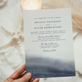Marées de la Marine avec Faire-part de mariage / S