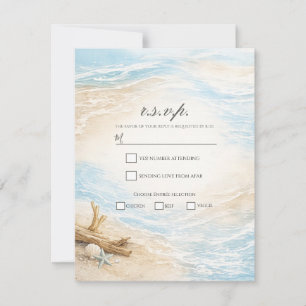 Marées Éternelles Invitation de Mariage sur la Côt