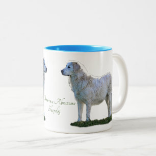 Maremma Abruzzes Sheepdog Zweifarbige Tasse