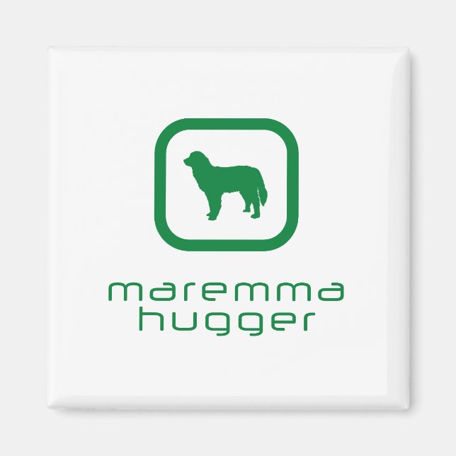 Maremma Sheepdog Magnet (Vorne)
