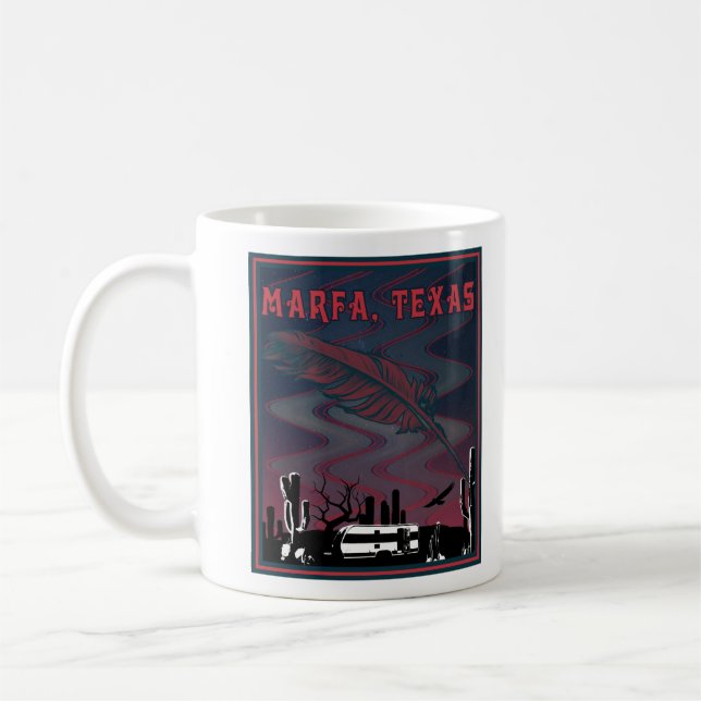 Marfa, tasse de café du Texas (Gauche)