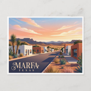 Marfa Texas Postkarte