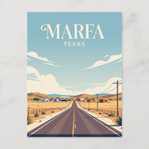 Marfa USA Postkarte