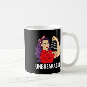 Marfan Syndrome Awareness Red Ribbon Kriegergesche Kaffeetasse