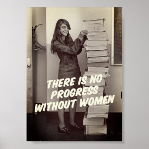 Margaret Hamilton NASA Coding Heldinnen Poster